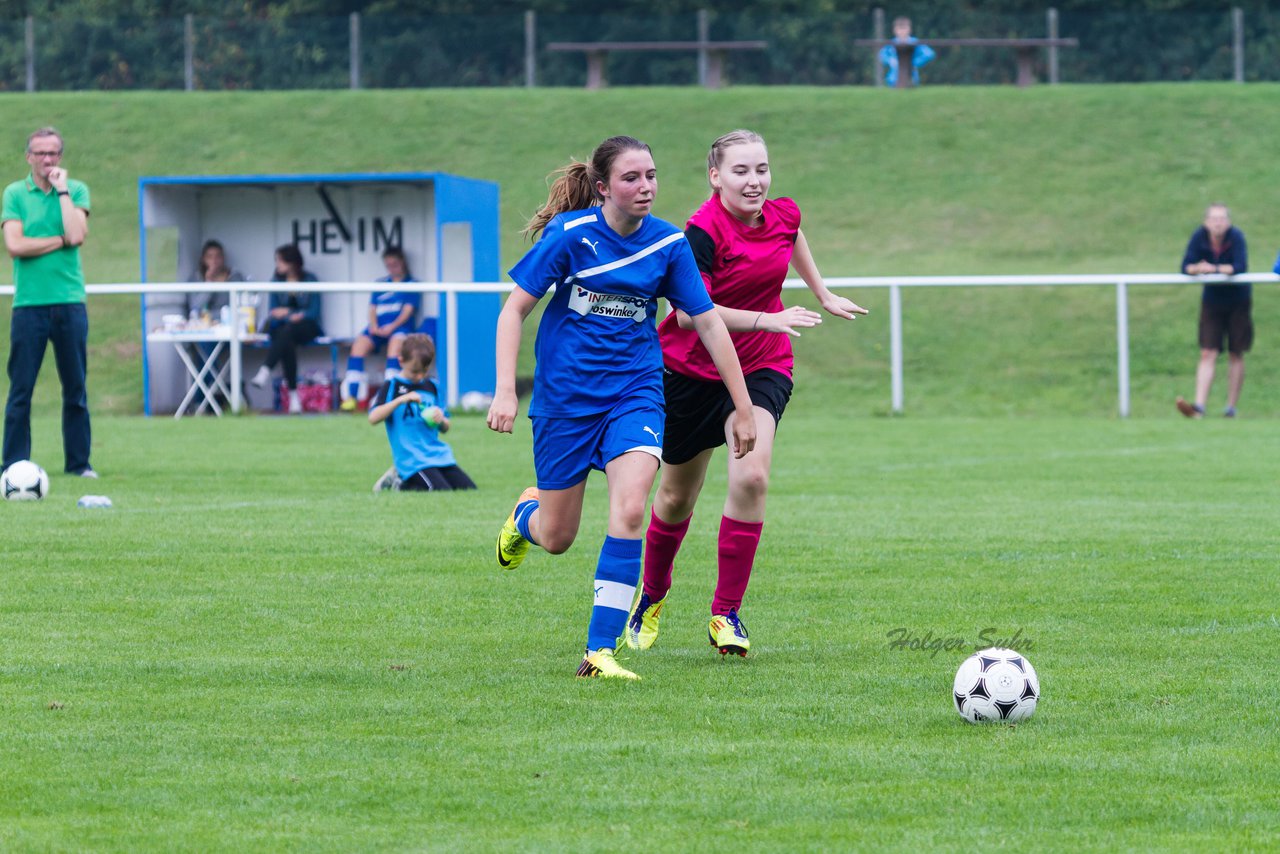 Bild 264 - B-Juniorinnen FSG BraWie 08 - JSG Sandesneben : Ergebnis: 2:0